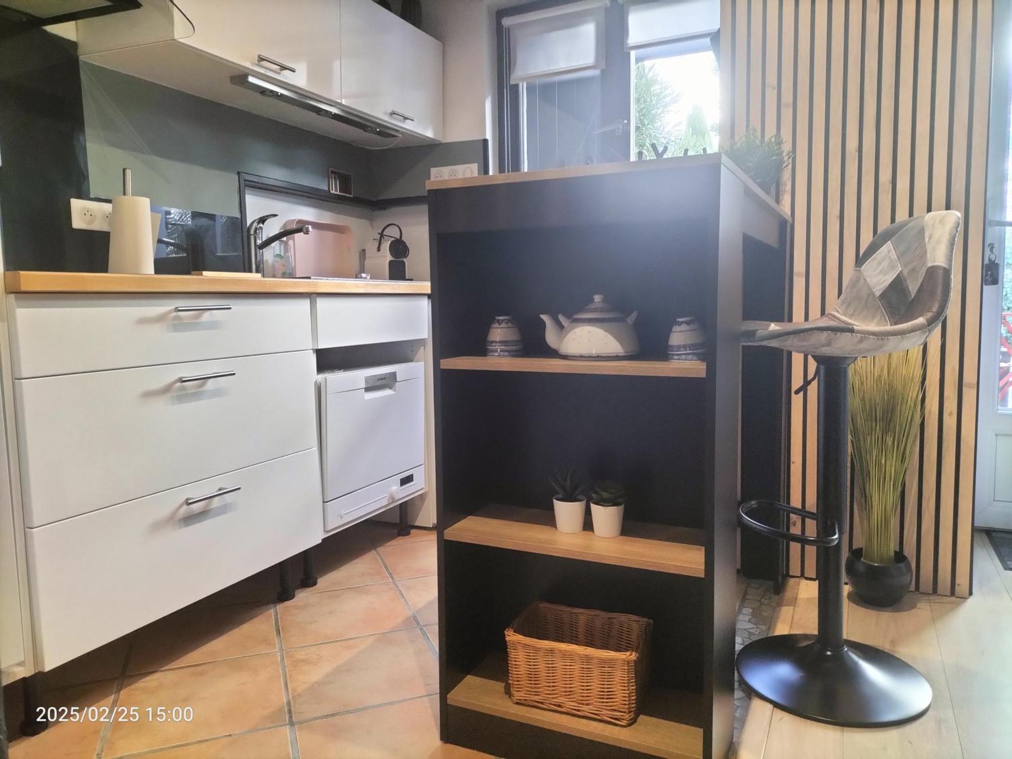Ferienwohnung Au Bord Du Vieux Moulin Mérignac Exterior foto
