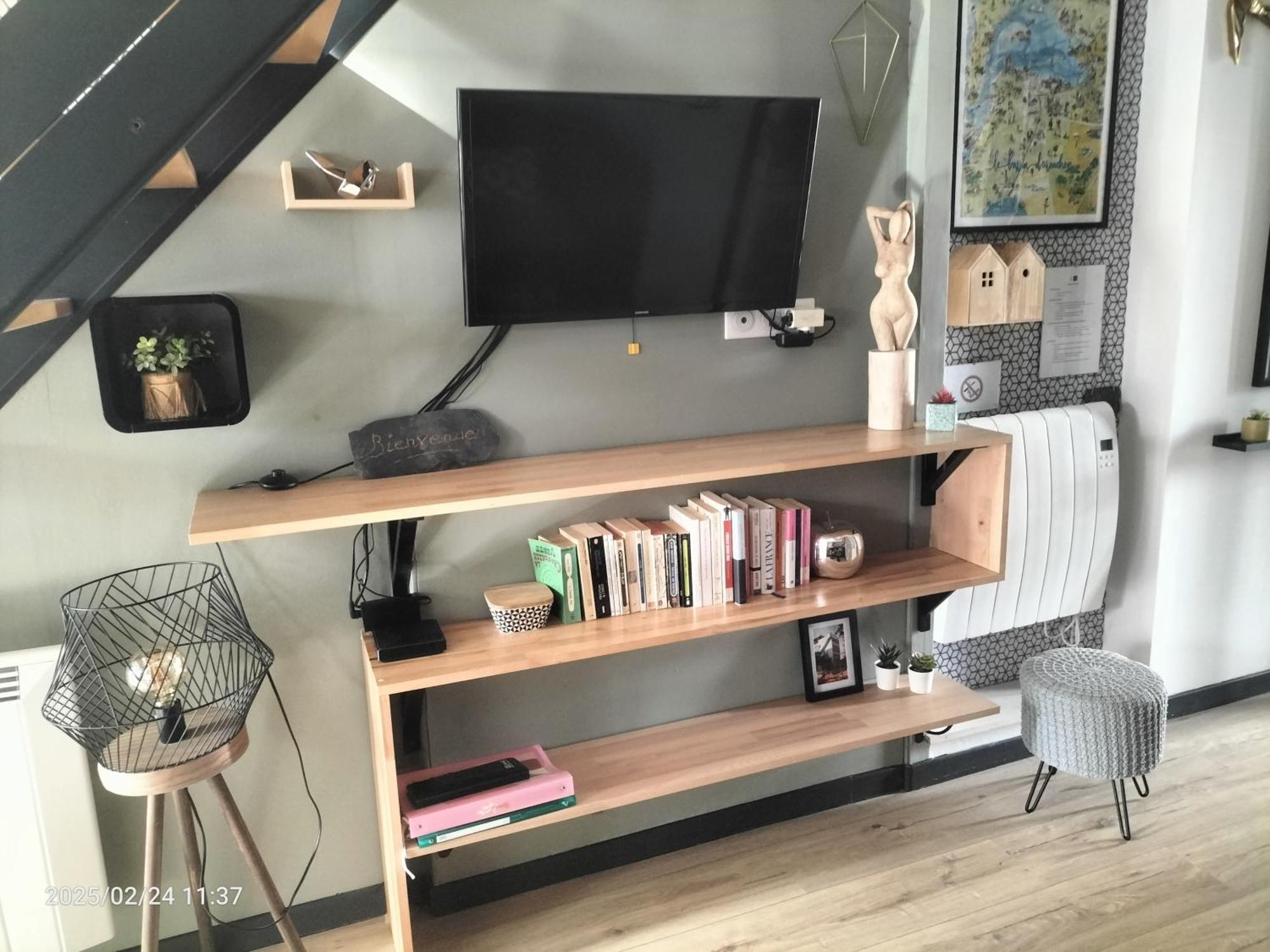 Ferienwohnung Au Bord Du Vieux Moulin Mérignac Exterior foto