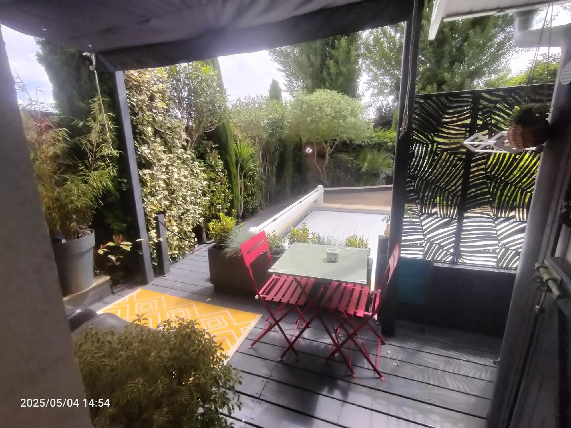 Ferienwohnung Au Bord Du Vieux Moulin Mérignac Exterior foto